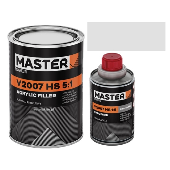 szary nr 1 MASTER V2007 PODKŁAD RAL 7040 0,8 + 0,16 WYPEŁNIAJĄCY 268