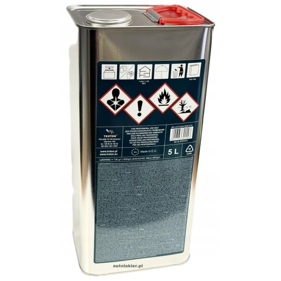 ZMYWACZ SILIKONU zanieczyszczeń ODTŁUSZCZACZ 5 litrów Troton 1926