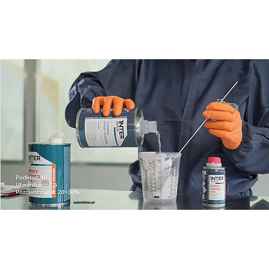 PODKŁAD EPOKSYDOWY epoxydowy antykorozyjny 5 kg + utwardzacz 0,5 Troton 296