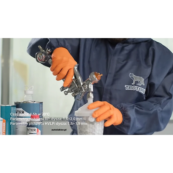 PODKŁAD EPOKSYDOWY epoxydowy antykorozyjny 5 kg + utwardzacz 0,5 Troton 296