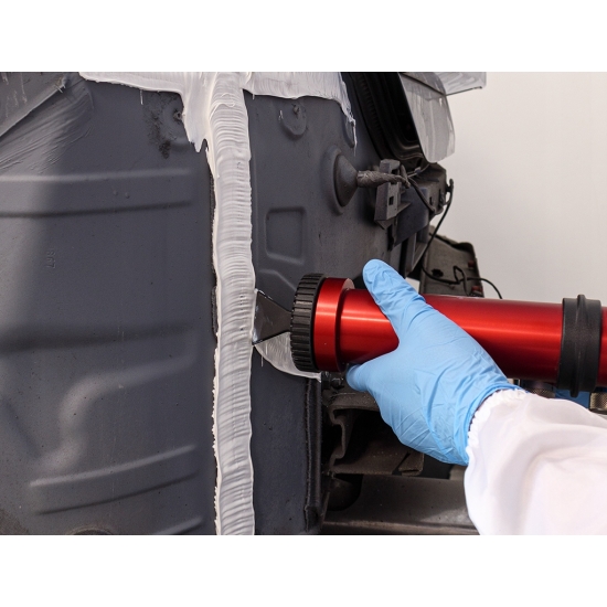 SZARY kolor APP PU50 Poliuretanowa masa klejąco-uszczelniająca 310 ml 38