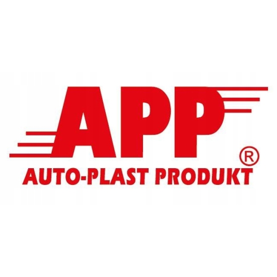 Lakier akrylowy APP Rally kolor biały połysk DUŻE OPAKOWANIE 600 ml 2337