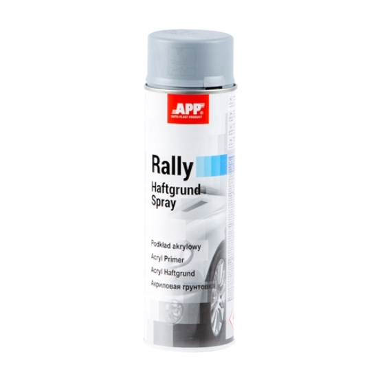 Podkład akrylowy w sprayu APP Rally Haftgrund KOLOR SZARY JASNY 600 ml 2337