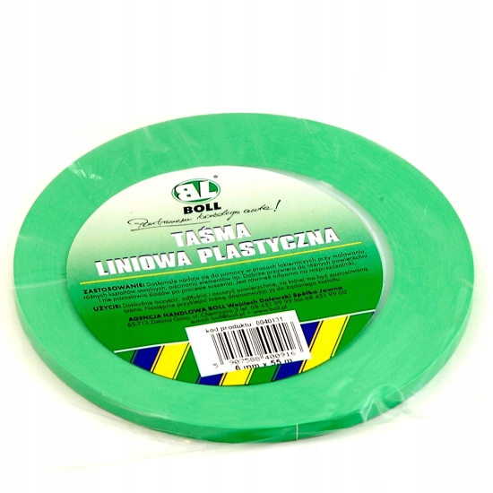 BOLL 3 mm TAŚMA LINIOWA PLASTYCZNA 55 metrów ODPORNA NA ROZPUSZCZALNIK 1456