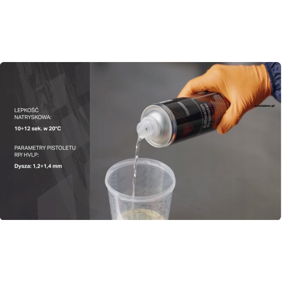 500ml promotor przyczepności PODKŁAD NA PLASTIK transparentny TROTON 455