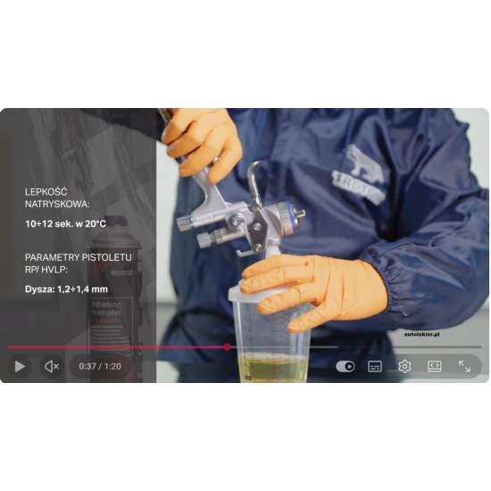 500ml promotor przyczepności PODKŁAD NA PLASTIK transparentny TROTON 455