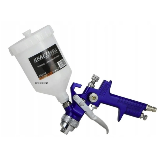 dysza 1,4mm Pistolet lakierniczy kubek 600ml uniwersalne stosowanie 2065
