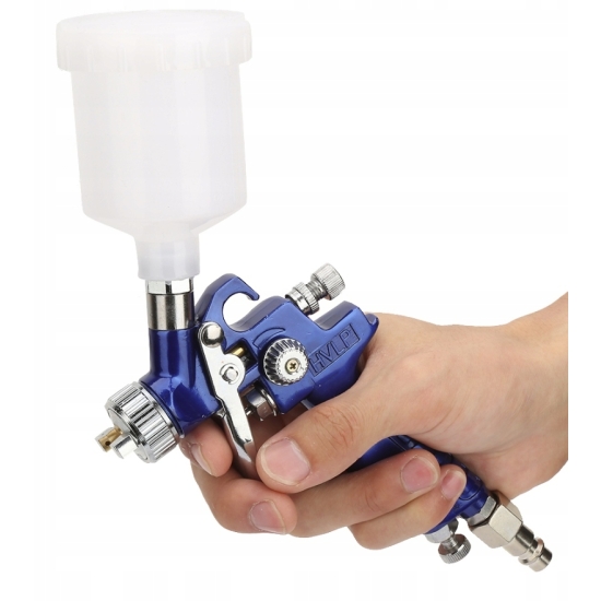 Pistolet lakierniczy 0,8 mm dysza - kubek 125ml uniwersalne stosowanie 1360
