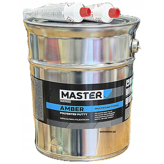 3000ml MASTER Amber Multifunkcyjna szpachlówka "nie siada" żółty kolor 2241