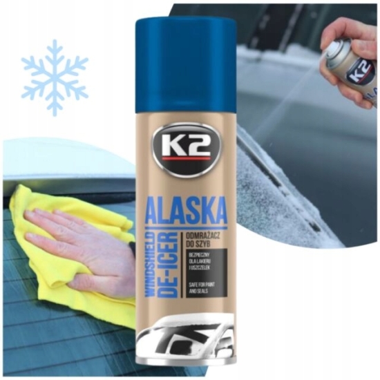 K2 Alaska Odmrażacz do szyb i lusterek w sprayu 150 ml 1072