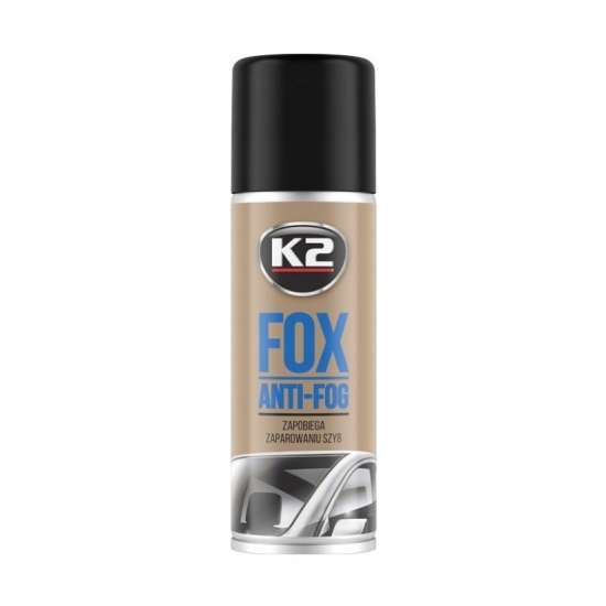 K2 FOX antypara do szyb ZAPOBIEGA PAROWANIU SZYB spray 150ml 553