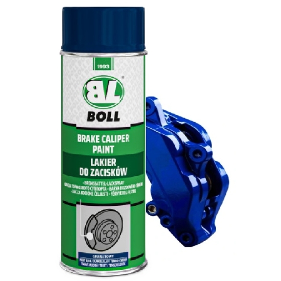 LAKIER DO ZACISKÓW i tarcz hamulcowych GRANATOWY połysk, trwały BOLL 1485