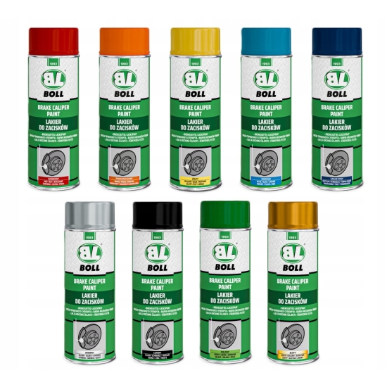 LAKIER DO ZACISKÓW i tarcz hamulcowych GRANATOWY połysk, trwały BOLL 1485