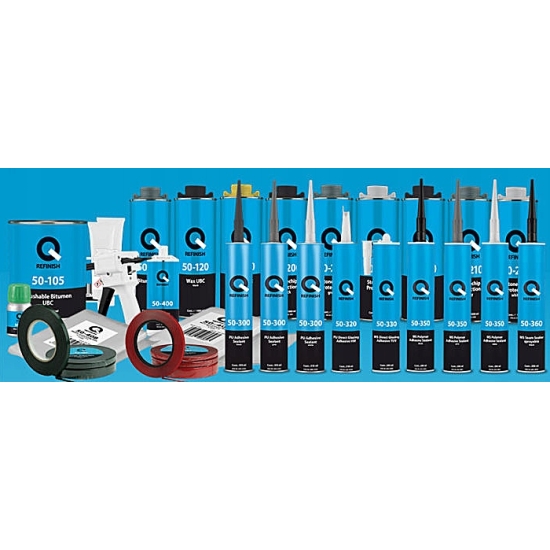 Masa klejąco-uszczelniająca BIAŁA 50-300 PU poliuretanowa Q-refinish 2166