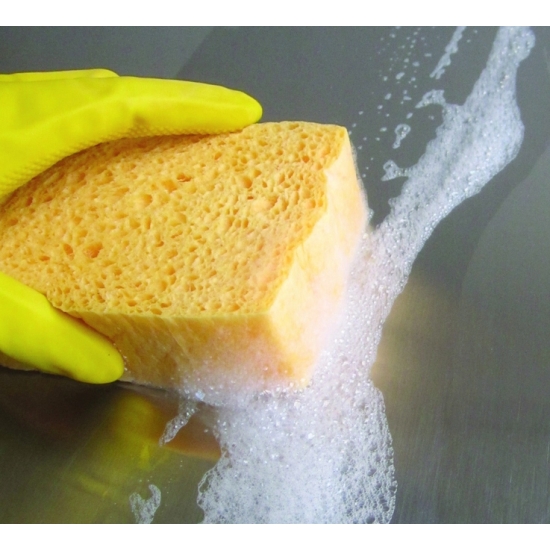 GĄBKA SPRASOWANA ROZPRĘŻNA po zamoczeniu w wodzie DO MYCIA SAMOCHODU 639
