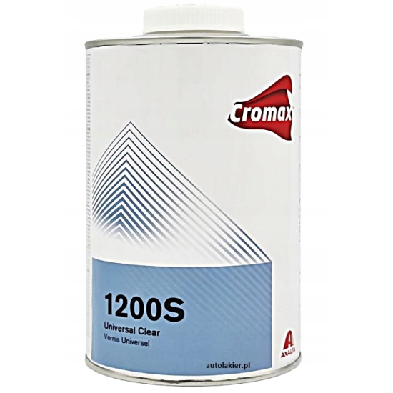 Lakier bezbarwny Cromax 1200S +utwardzacz szybki Universal Clear DuPont 241