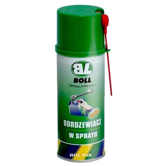 ODRDZEWIACZ+PENETRATOR W SPRAYU z dodatkiem MoS2 400 ml aplikator BOLL 1048