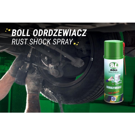 ODRDZEWIACZ+PENETRATOR W SPRAYU z dodatkiem MoS2 400 ml aplikator BOLL 1048