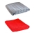 BRAYT RED 40x40mm miękka ŚCIERECZKA DO ręcznego POLEROWANIA MIKROFIBRA 865