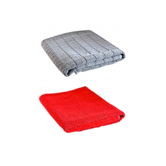 BRAYT RED 40x40mm miękka ŚCIERECZKA DO ręcznego POLEROWANIA MIKROFIBRA 865