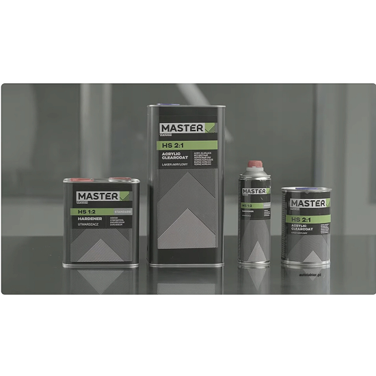 LAKIER BEZBARWNY HS 2:1 New Formula 1 + 0,5 litra MASTER TROTON 503