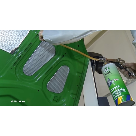 KONSERWACJA PROFILI ZAMKNIĘTYCH Z WĘŻYKIEM biała lub zółta spray BOLL 24