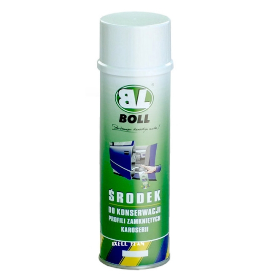 KONSERWACJA PROFILI ZAMKNIĘTYCH Z WĘŻYKIEM biała lub zółta spray BOLL 24