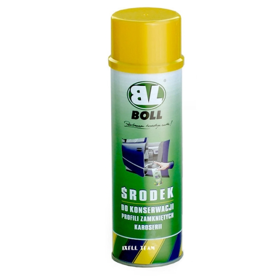 KONSERWACJA PROFILI ZAMKNIĘTYCH Z WĘŻYKIEM biała lub zółta spray BOLL 24