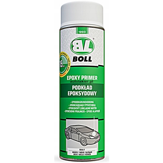 PODKŁAD EPOKSYDOWY kolor szary mokro-mokro SPRAY 500 ml BOLL 36