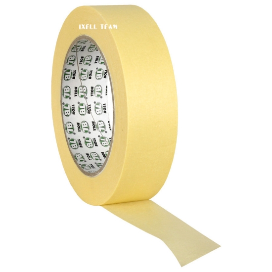 30mm TAŚMA MASKUJĄCA PAPIEROWA BOLL nie pozostawia kleju, mocno klejąca 101