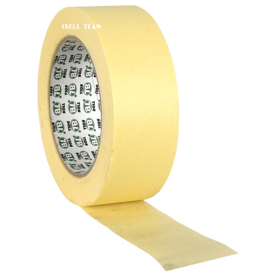 38mm TAŚMA MASKUJĄCA PAPIEROWA BOLL nie pozostawia kleju, mocno klejąca 100