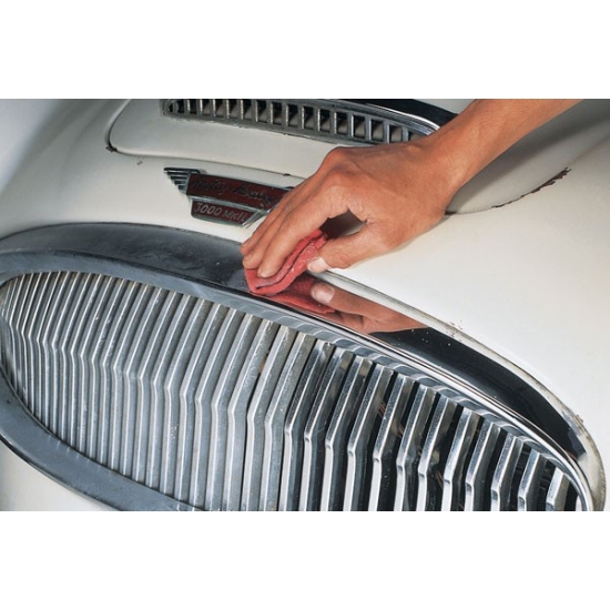AUTOSOL PASTA polerska DO ALUMINIUM POLERUJE USUWA RYSY efekt lustra 1045