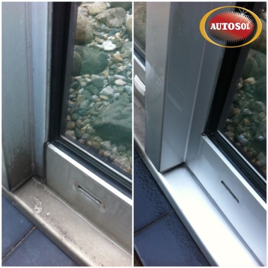 AUTOSOL PASTA polerska DO ALUMINIUM POLERUJE USUWA RYSY efekt lustra 1045