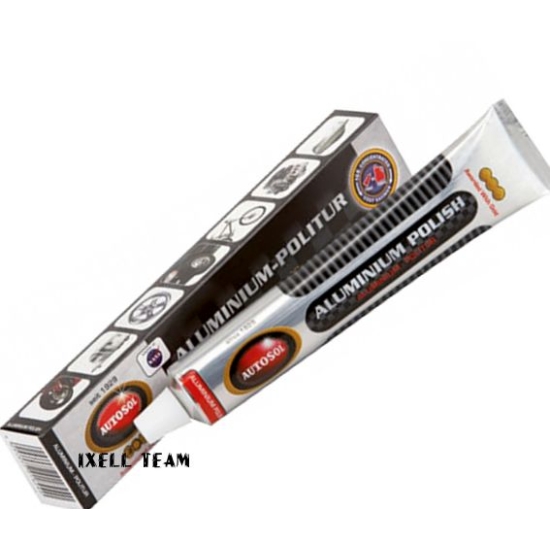 AUTOSOL PASTA polerska DO ALUMINIUM POLERUJE USUWA RYSY efekt lustra 1045