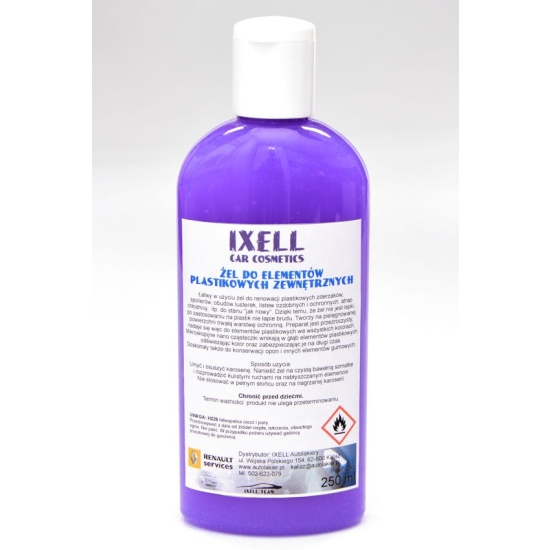 250 ml ŻEL DO PLASTIKÓW NANOTECHNOLOGIA używane w serwisach RENAULT UK 2