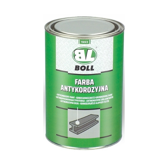BOLL FARBA podkładowa ANTYKOROZYJNA 0,5 litra kolor tlenkowy czerwony 894