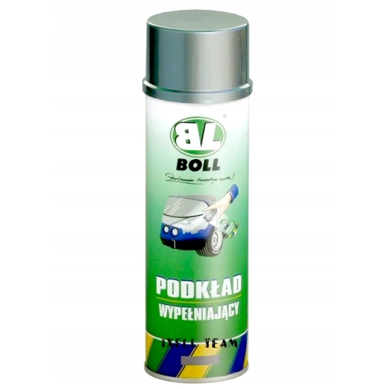 BOLL PODKŁAD MOCNO WYPEŁNIAJĄCY antykorozyjny kolor SZARY 500ml SPRAY 1331
