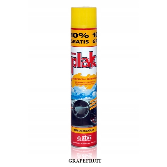 PLAK kokpit zapach WINOGRONOWY 750 ML+10% nabłyszczający ATAS 713