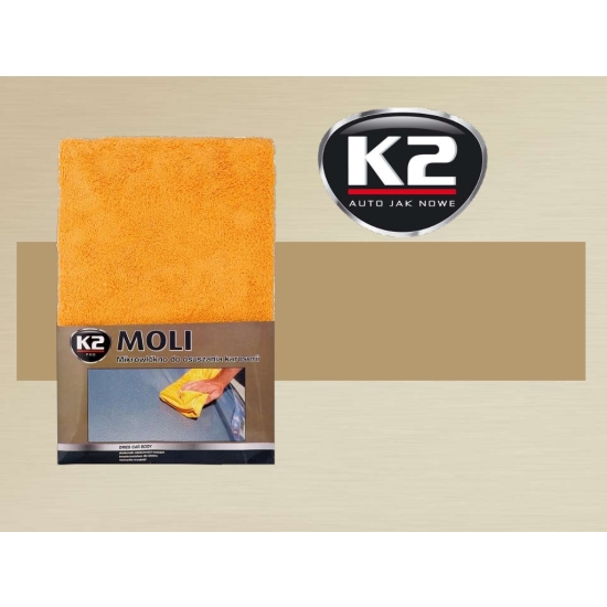 K2 MOLI XXL MIKROFIBRA GRUBA bardzochłonna 400g/m 60x60 cm duży rozmiar 152