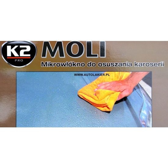 K2 MOLI XXL MIKROFIBRA GRUBA bardzochłonna 400g/m 60x60 cm duży rozmiar 152