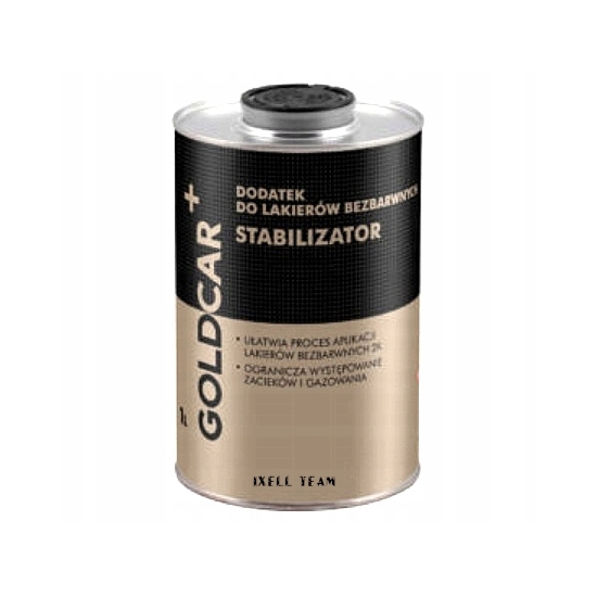 GOLDCAR+ LAKIER BEZBARWNY 2K WYSOKI POŁYSK 1+05 litra efekt lustrzany 1520