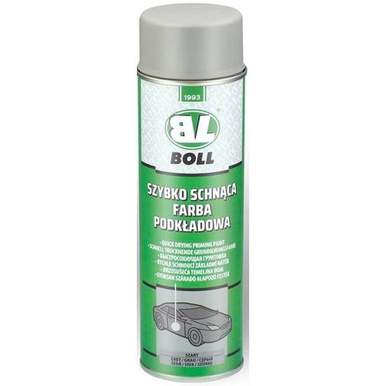 BOLL SZYBKOSCHNĄCA farba podkładowa kolor CZARNY 500 ml SPRAY 1546