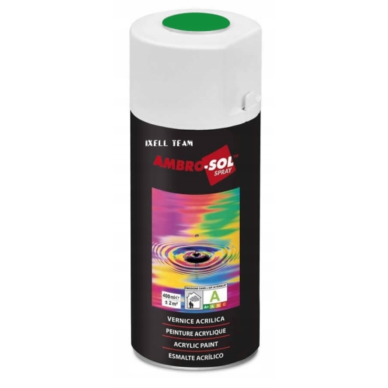 LAKIER AKRYLOWY SPRAY ZIELONY POŁYSK AMBROSOL 1233
