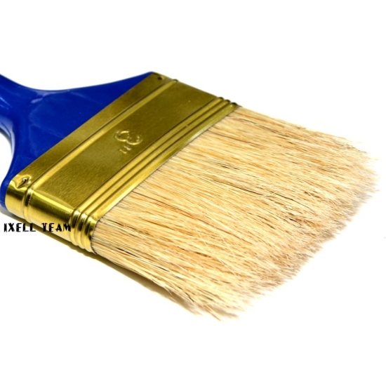 PĘDZEL PŁASKI 75 mm 3``PLASTIK RĄCZKA 200-314 830