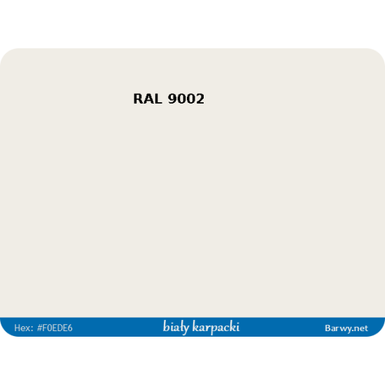 RAL 9002 LAKIER AKRYLOWY BIAŁY POŁYSK 400 ml spray AMBRO-SOL