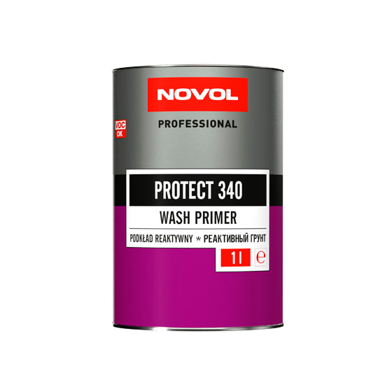 PODKŁAD REAKTYWNY PROTECT 340 1,0+1,0 L WASH PRIMER NOVOL