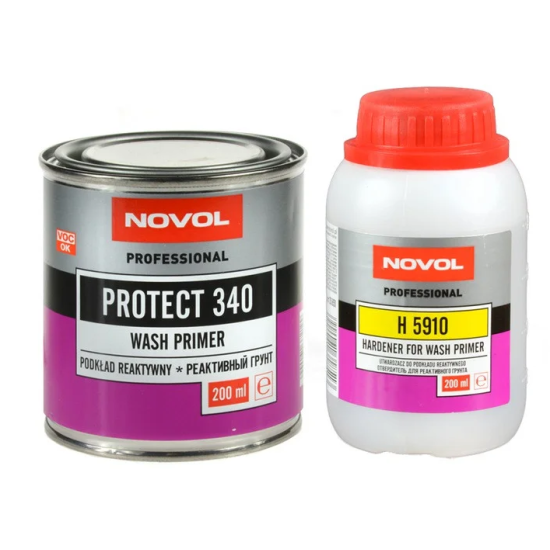 PODKŁAD REAKTYWNY PROTECT 340 0,2+0,2 L WASH PRIMER NOVOL