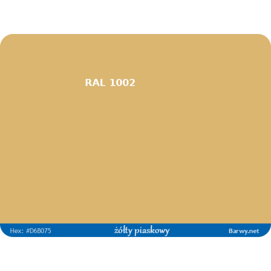 RAL 1002 LAKIER AKRYLOWY PIASKOWY MILITARY 400 ml spray AMBRO-SOL