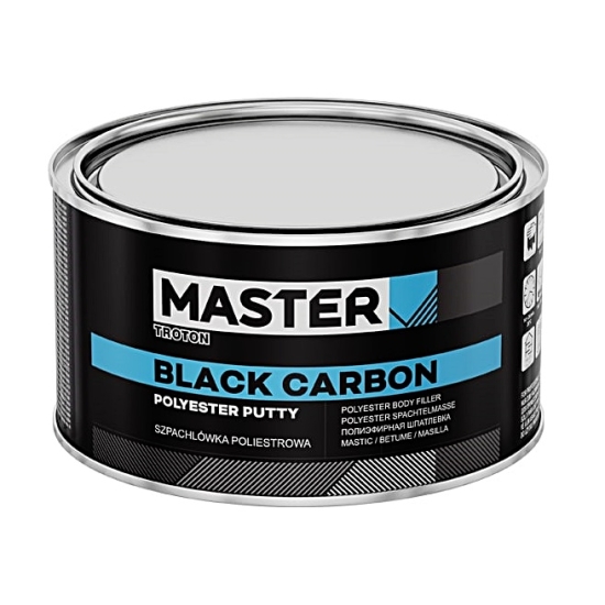 SZPACHLÓWKA Z WŁÓKNEM WĘGLOWYM 0,45 KG BLACK CARBON TROTON MASTER