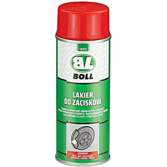 LAKIER DO ZACISKÓW HAMULCOWYCH CZERWONY 400 ml spray BOLL